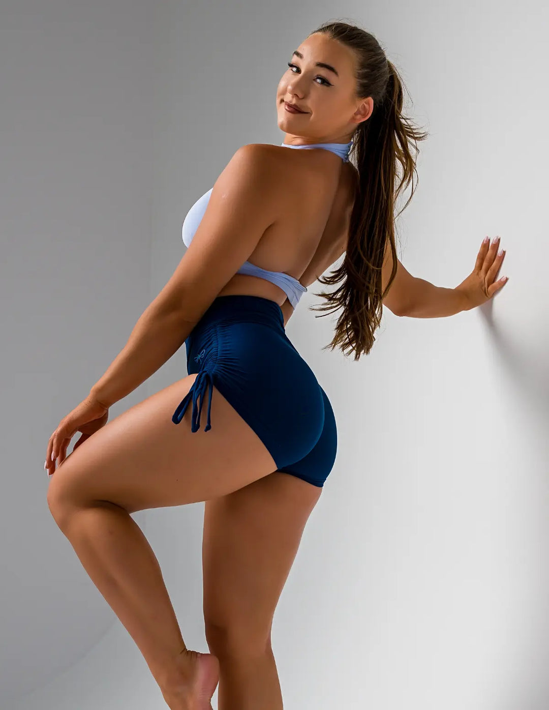 Pole dance šortky se stahovacími šňůrkami - Emma
