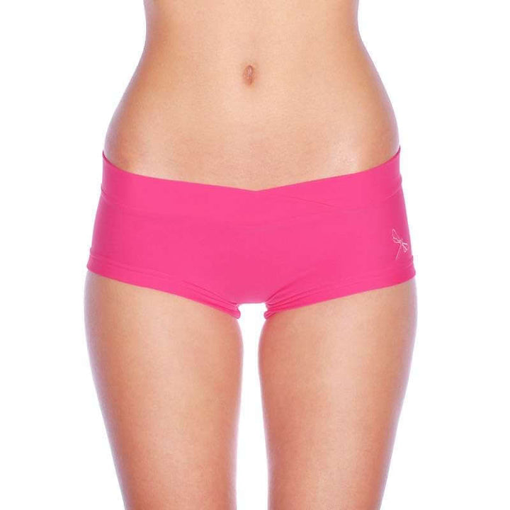 Low rise pole shorts Vera | Shorts | Color: pink | Pole Shorts | Dragonfly Pole Dance Clothing and Bikram Hot Yoga Wear