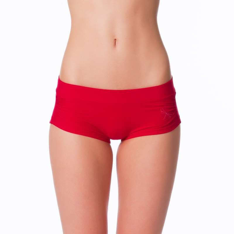 Nikita shorts | Shorts | Color: red | Pole Shorts | Dragonfly Pole Dance Clothing and Bikram Hot Yoga Wear