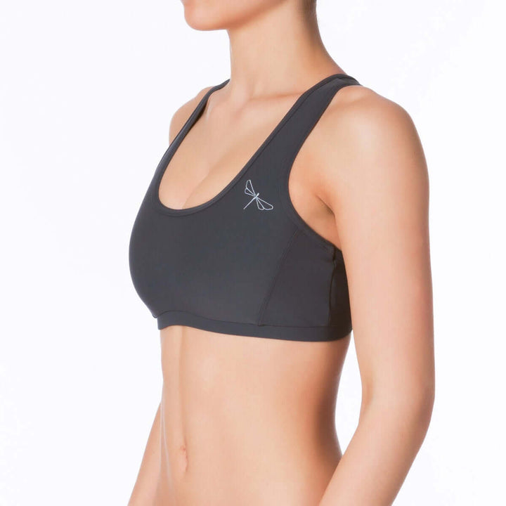 Sporty bra | Sports bra | Color: red | Women's sports bra | Dragonfly Pole Dance Clothes and Bikram Hot Yoga Outfit