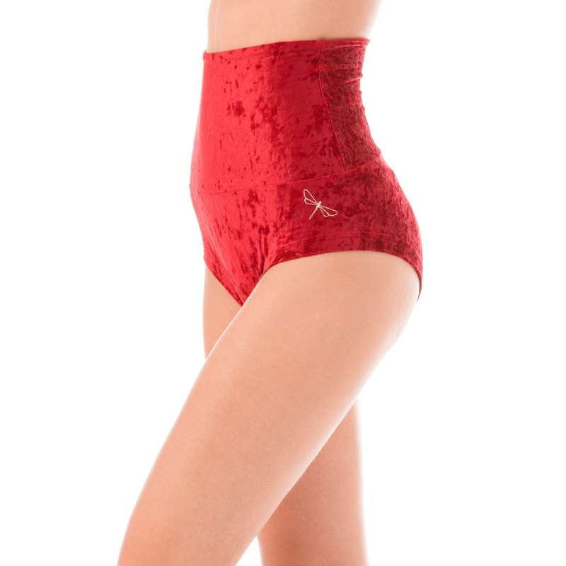 Betty shorts velvet Shorts Dragonfly XS red velvet