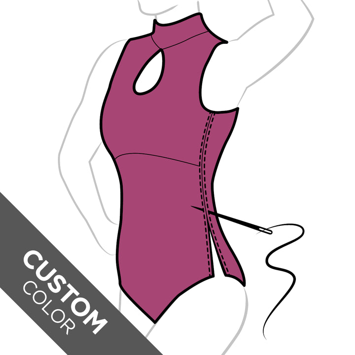 Daria custom Leotard Dragonfly XS ruby