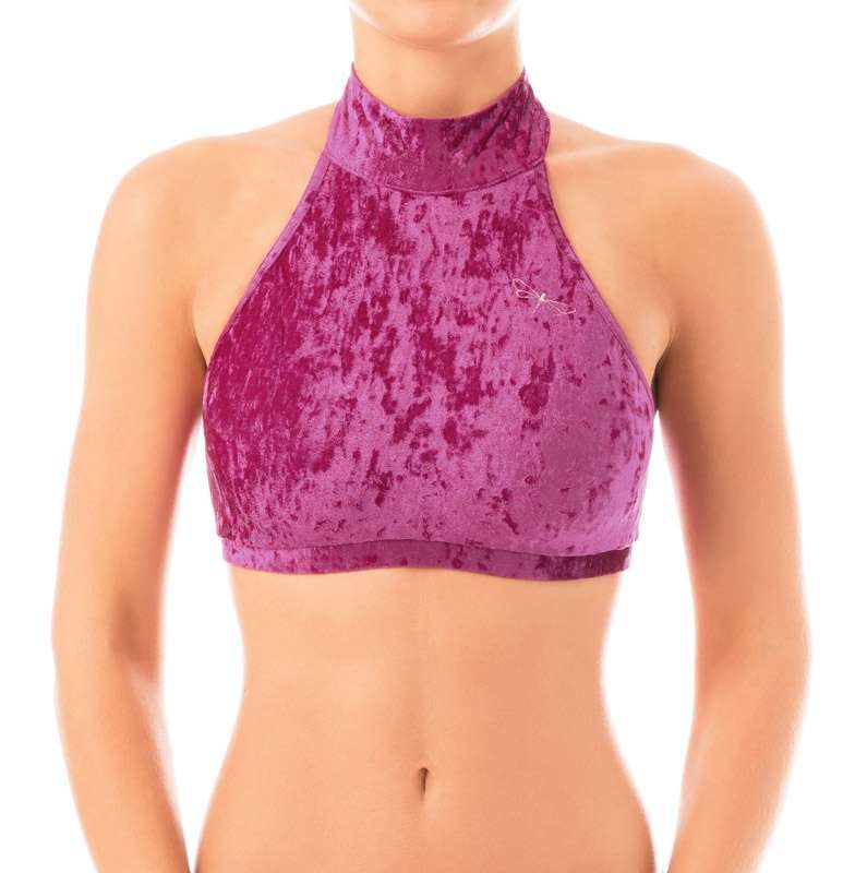 Lisette top velvet Sports bra Dragonfly