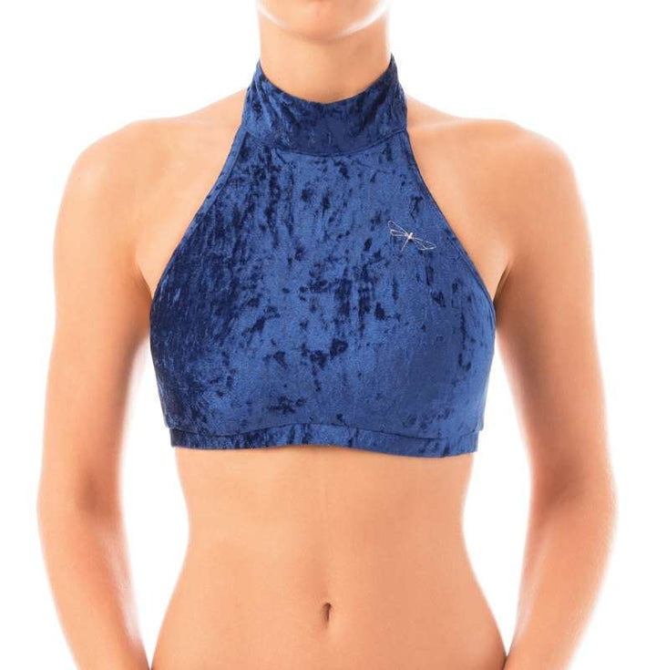 Lisette top velvet Sports bra Dragonfly