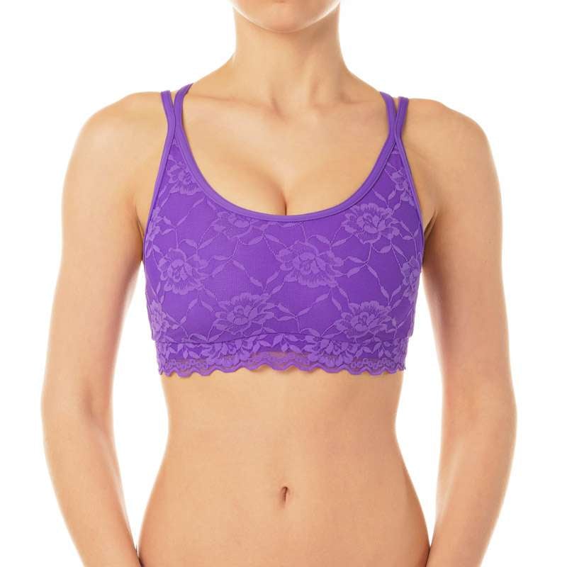 Nicole lace Sports bra Dragonfly XS violet lace